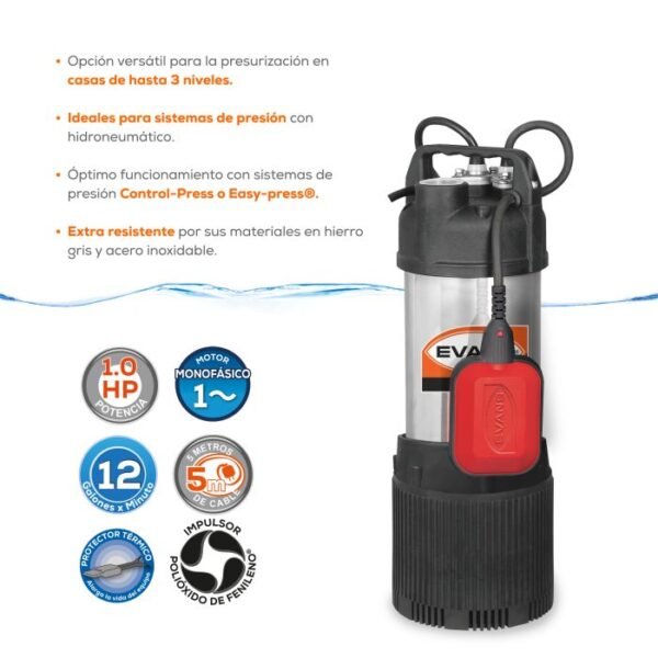 Bomba Evans SPM1ME100F-F - Imagen 2